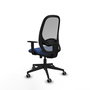 PIQUERAS Y CRESPO Silla de oficina Cilanco Azul marino y Gris