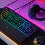 SteelSeries Teclado Apex 3 64804 Portugués RGB, Reposamuñecas Magnético, Resistente al Agua IP32, Interruptores Silenciosos