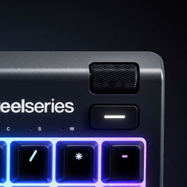 SteelSeries Teclado Apex 3 64804 Portugués RGB, Reposamuñecas Magnético, Resistente al Agua IP32, Interruptores Silenciosos