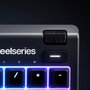 SteelSeries Teclado Apex 3 64804 Portugués RGB, Reposamuñecas Magnético, Resistente al Agua IP32, Interruptores Silenciosos