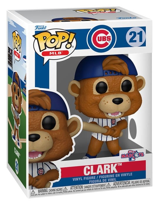 Funko Figura POP! MLB Chicago Cubs Clark the Cub