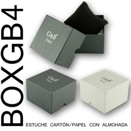G&B TIME Estuche para Reloj con Almohada