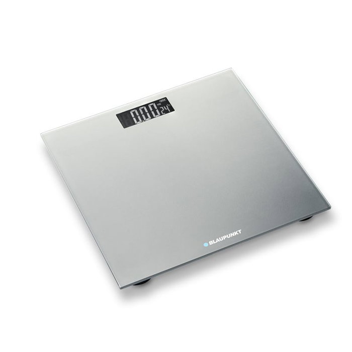 BLAUPUNKT Báscula de Baño Digital con Indicador de Temperatura y Superficie de Cristal Extraplano