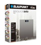 BLAUPUNKT Báscula de Baño Digital con Indicador de Temperatura y Superficie de Cristal Extraplano