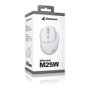 SHARKOON OfficePal M25W Ratón Óptico Inalámbrico Blanco