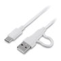 SHARKOON OfficePal M25W Ratón Óptico Inalámbrico Blanco