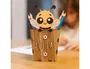 Wondee Cubilete Portalápices Infantil Personalizable de Madera con Kit de Letras y Símbolos para Niños y Niñas.