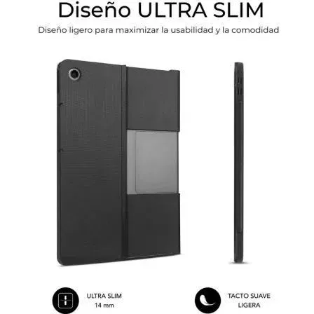 Subblim Funda Shock Case para Lenovo Tab Plus 11,5" 2025 Negra con Protección 360°