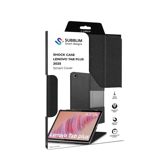 Subblim Shock Case para Lenovo Tab Plus 2025 11,5 Pulgadas - Negro