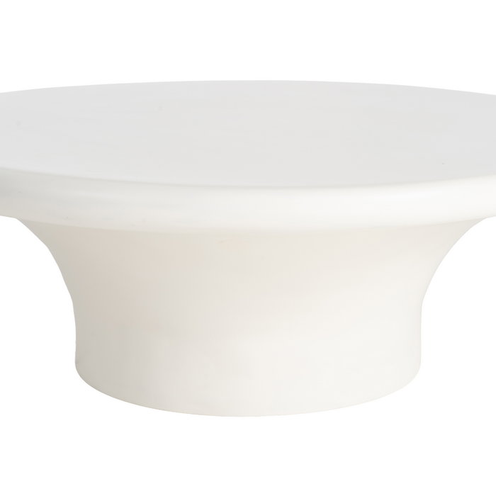 Mesa Centro Blanco Dm Salón 79 X 79 X 29 cm