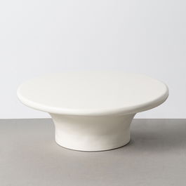 Mesa Centro Blanco Dm Salón 79 X 79 X 29 cm