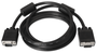 Aisens Cable SVGA con Ferrita HDB15 Macho a HDB15 Macho, 3m, Negro