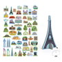 APLI KIDS PUZZLE MONUMENTOS DEL MUNDO 20632 APLI