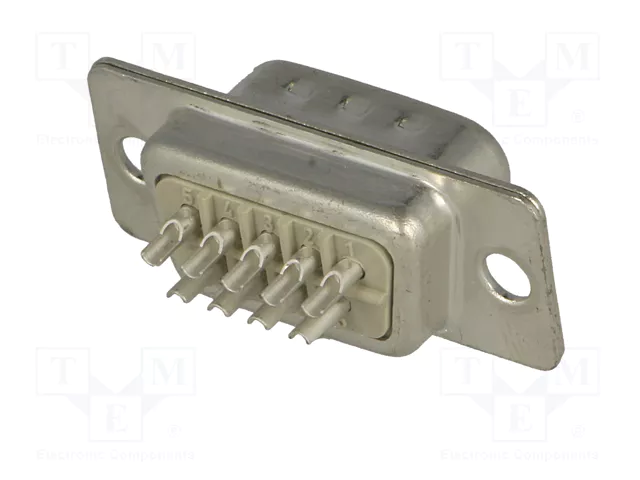 HARTING Conector D-Sub Macho de 9 Pines para Transferencia de Datos