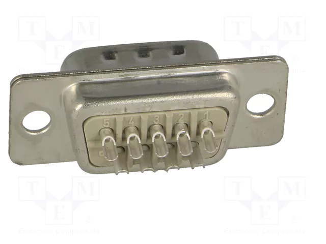 HARTING Conector D-Sub Macho de 9 Pines para Transferencia de Datos