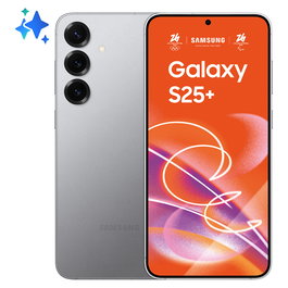 Samsung Galaxy S25+ Smartphone 256GB 12GB RAM 5G 6.7" Dynamic AMOLED 2X 120Hz Triple Cámara 50MP Android 15 Azul Silver Shadow