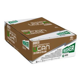 FINISHER UCAN Barrita Crema Avellanas 40 G 12 Unidades