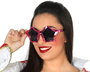 Gafas Fucsia Estrella