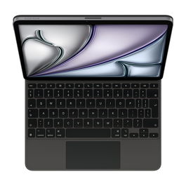Apple Magic Keyboard M3 para iPad Air 11 pulgadas, Inglés Británico, Trackpad, Negro
