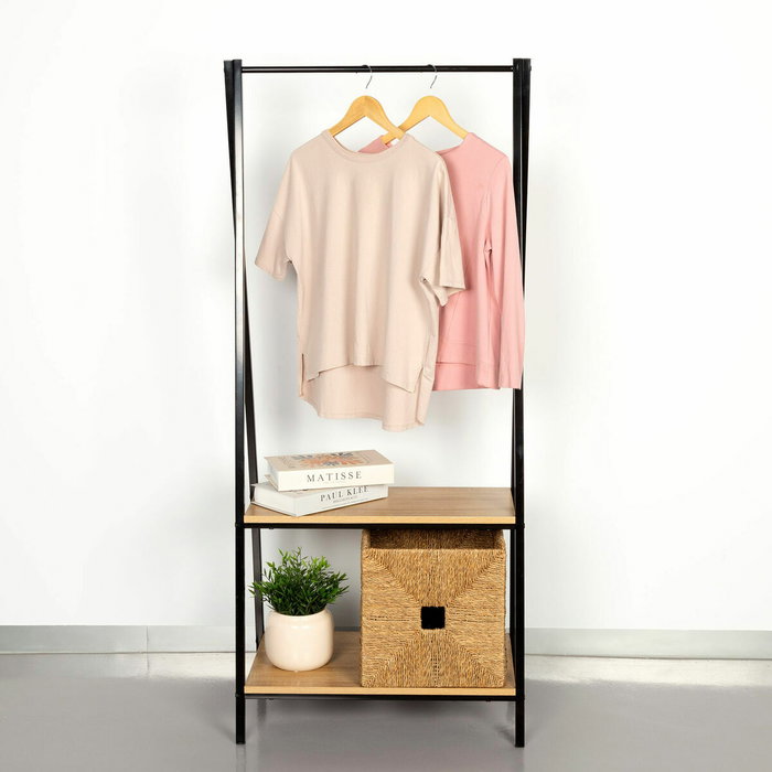 Color Baby Max Home-Perchero con Baldas 64X40X150 Cm