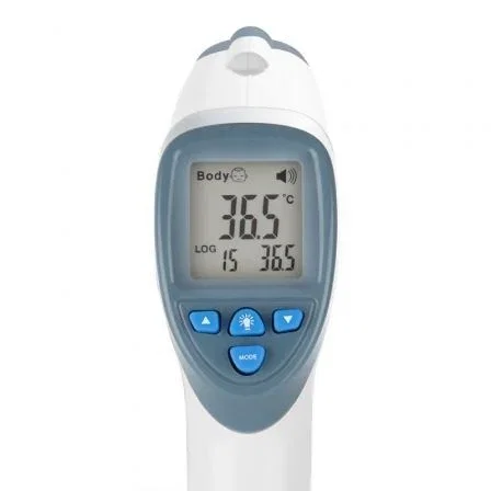 Orbegozo Termómetro Infrarrojo TEM 8000 Sin Contacto, Corporal y Superficie, Pantalla LCD, 32 Memorias, Alarma 37.5°C Orbegozo Termómetro Infrarrojo TEM 8000 Sin Contacto, Corporal y Superficie, Pantalla LCD, 32 Memorias, Alarma 37.5°C