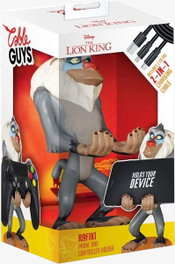Cable Guys Figura Rafiki El Rey León Disney con Cable USB 2m