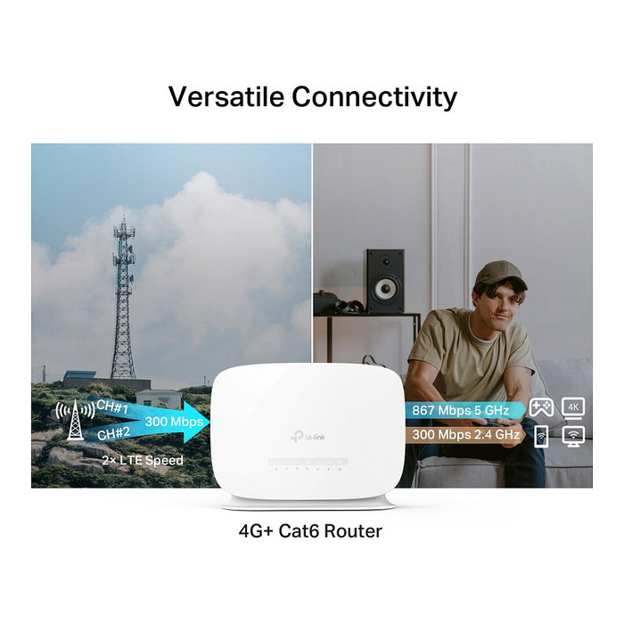 TP-Link Archer MR505 WLAN-Router - Router Inalámbrico 4G LTE