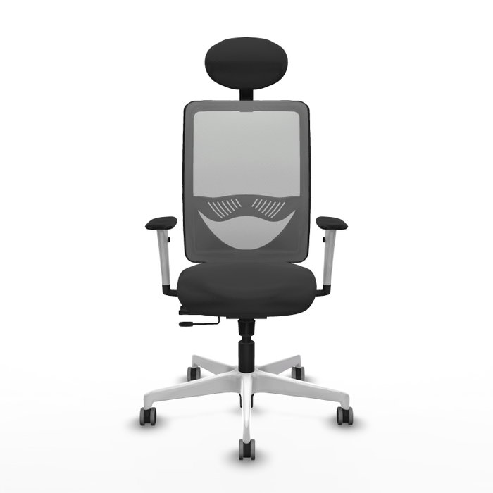 PIQUERAS Y CRESPO Silla de oficina Zulema Gris oscuro con mecanismo Sincro/Traslack PIQUERAS Y CRESPO Silla de oficina Zulema Gris oscuro con mecanismo Sincro/Traslack