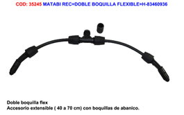 MATABI Recambio de Doble Boquilla Flexible