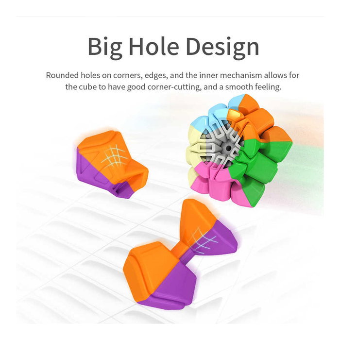 Moyu Megaminx Meilong Cubo de Rubik Magnético STK