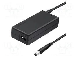 Qoltec Cargador 90W 19V con conector 7.4x5.0mm + pin para HP y Dell