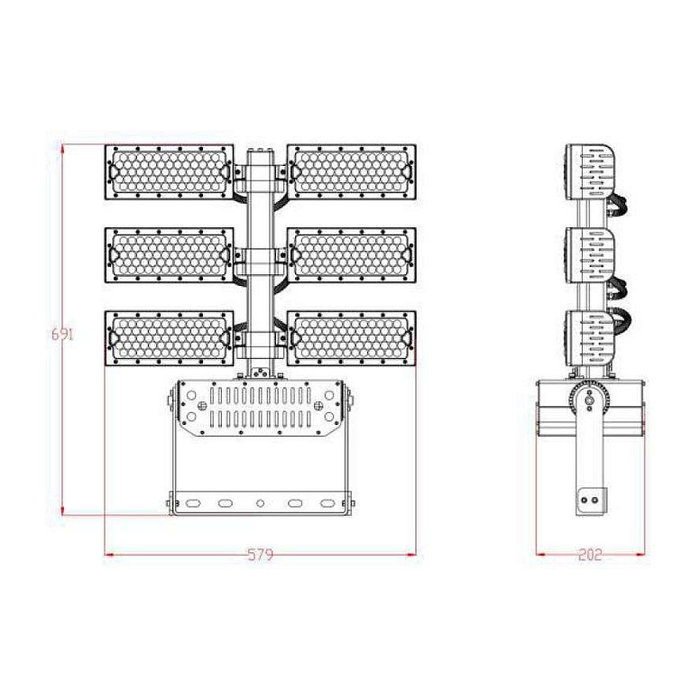 Synergy21 Synergy 21 LED Objekt/Stadion Strahler 720W IP66 cw Synergy21 Synergy 21 LED Objekt/Stadion Strahler 720W IP66 cw
