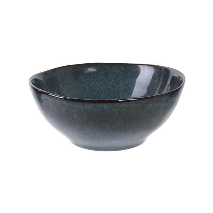 Home Deco Factory Natural Cuenco Gres Azul 14,5 cm Altura 6 cm Capacidad 350 ml Home Deco Factory Natural Cuenco Gres Azul 14,5 cm Altura 6 cm Capacidad 350 ml