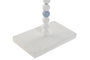 DKD Home Decor Decoración de Resina Concha Azul Celeste