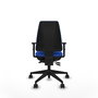 PIQUERAS Y CRESPO Silla de oficina Elche con mecanismo Asincro Azul