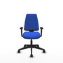 PIQUERAS Y CRESPO Silla de oficina Elche con mecanismo Asincro Azul