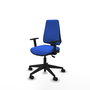 PIQUERAS Y CRESPO Silla de oficina Elche con mecanismo Asincro Azul