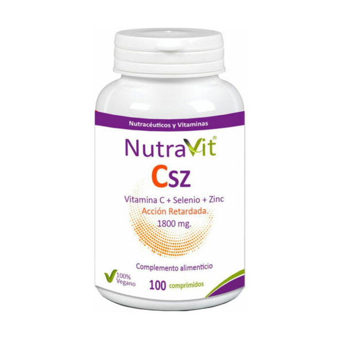 NUTRAVIT CSZ (vitamina C + selenio + zinc) 100 comprimidos