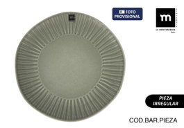 La Mediterranea Plato Ø 32 cm modelo Aisa, 6 Unidades de cerámica
