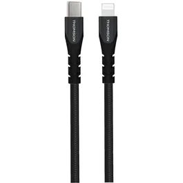 Thomson THO3513767450089 Cable Carga y Datos USB-C a Lightning 3A Certificado MFI 1,5 m
