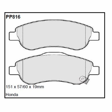 Black Diamond Pastillas Freno Predator Fast Road G12 BDPP816 Ventilado Frontal Medidas 296x28x26x47,5x64x5+4 Black Diamond Pastillas Freno Predator Fast Road G12 BDPP816 Ventilado Frontal Medidas 296x28x26x47,5x64x5+4