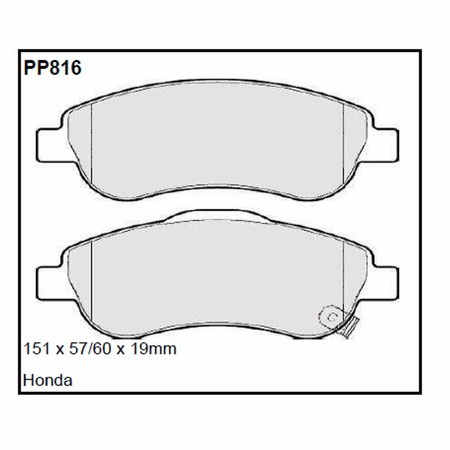 Black Diamond Pastillas Freno Predator Fast Road G12 BDPP816 Ventilado Frontal Medidas 296x28x26x47,5x64x5+4 Black Diamond Pastillas Freno Predator Fast Road G12 BDPP816 Ventilado Frontal Medidas 296x28x26x47,5x64x5+4