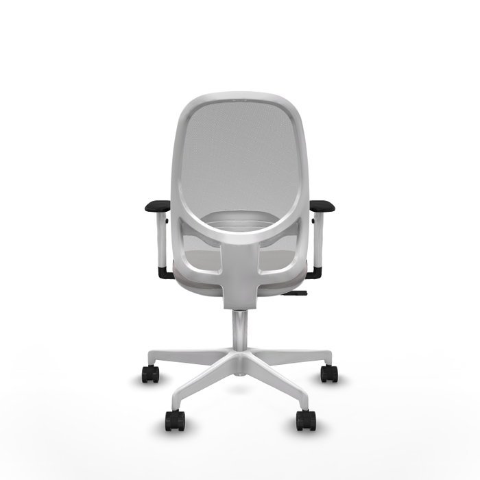 PIQUERAS Y CRESPO Silla de oficina Cilanco Blanco y Gris