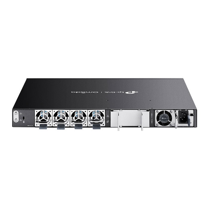 TP-Link Switch Omada SG6428XHP Gestionado L3, 24 Puertos Gigabit PoE+ 720W, 4 SFP+, Montaje Rack 1U, Negro TP-Link Switch Omada SG6428XHP Gestionado L3, 24 Puertos Gigabit PoE+ 720W, 4 SFP+, Montaje Rack 1U, Negro