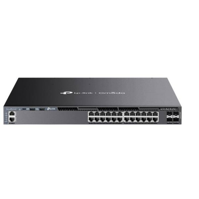 TP-Link Omada SG6428XHP Switch Gestionable L3 24 Puertos PoE+ 1U Negro