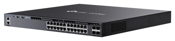 TP-Link Omada SG6428XHP Switch Gestionable L3 24 Puertos PoE+ 1U Negro