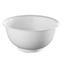 Bowl Plastico Blanco 23.5 cm