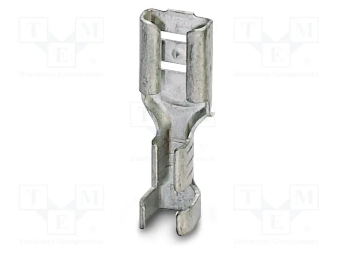 PHOENIX CONTACT C-SCF 1,5/4,8X0,8 Terminales de punta plana de plata PHOENIX CONTACT C-SCF 1,5/4,8X0,8 Terminales de punta plana de plata
