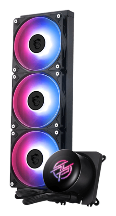 MSI MPG CORELIQUID P13 Refrigeración Líquida para Ordenador, 12 cm, Negro, Pantalla Integrada