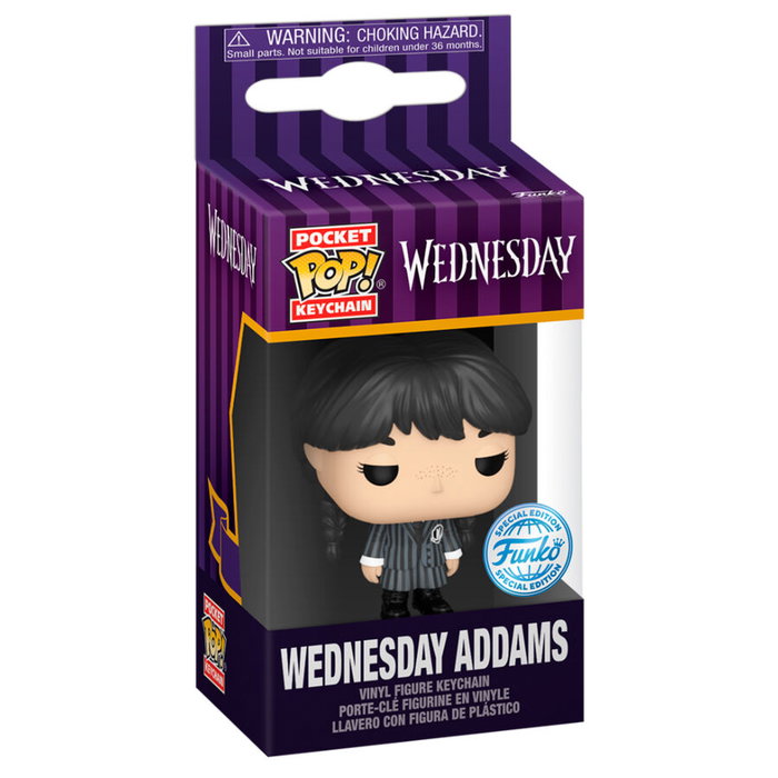 Funko Llavero Pocket POP Miercoles Wednesday Funko Llavero Pocket POP Miercoles Wednesday